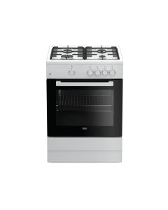 Cocina Beko FSG62000DWL Gas 4 Fuegos