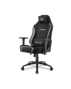 SILLA GAMING SHARKOON SGS20 FABRIC NEGRO/GRIS