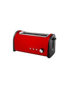 Tostador Kuken 1 Ranura Larga 1000 W Rojo