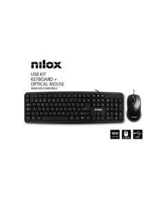 Kit Teclado y ratón Nilox NXKME000003