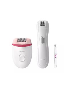 Depiladora Philips BRP506/00 Satinelle Essential + Mini Depiladora + Pinzas