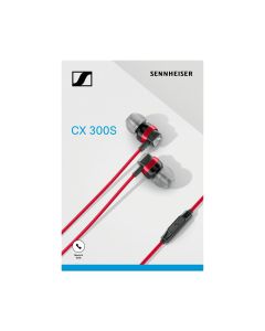 Auriculares Intraurales Sennheiser CX300S Manos Libres Rojos