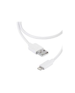 L-CABLE USB A - LIGHTNING 1,2M BLANCO VIVANCO