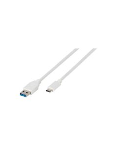 L-CABLE USB A 3.1 - USB TIPO C 1M BLANCO VIVANCO