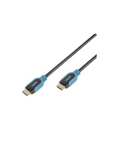 CABLE HDMI - HDMI 4K 2,5M NEGRO/AZUL BOLSA VIVANCO